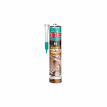TUBE SILICONE COLLE MONTAGE ADHESIVE PU 610 AKFIX